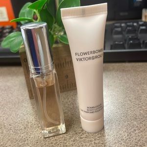 Flowerbomb Viktor & Rolf lotion & fragrance travel